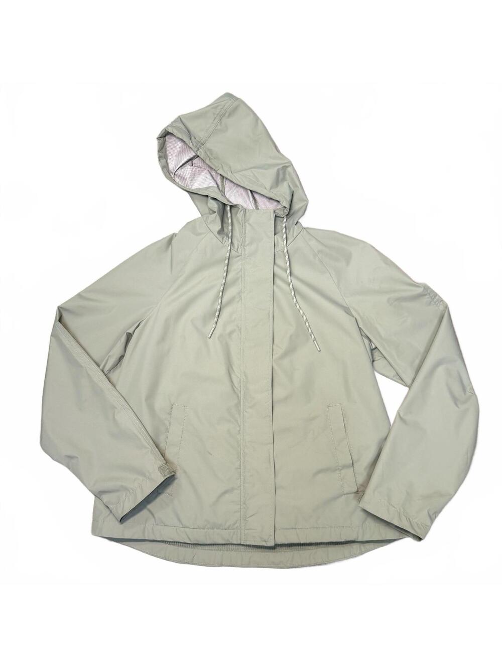 Avalanche Light Green Hooded Windbreaker Jacket